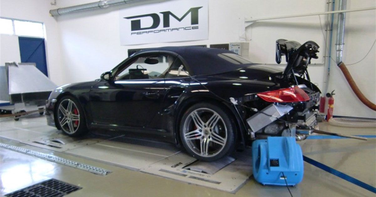 passage au banc de puissance Porsche 997 TT